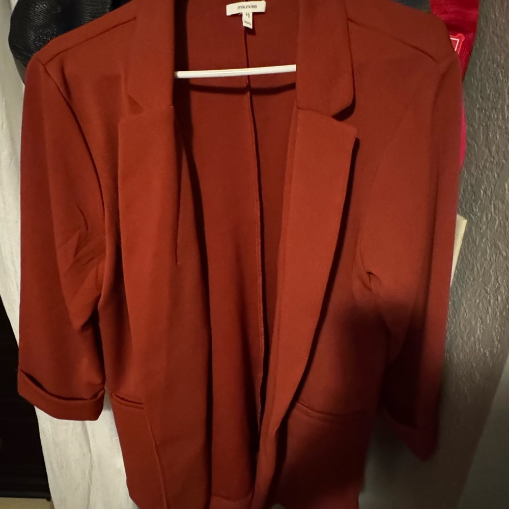 Maurices Women's Rust Blazer
